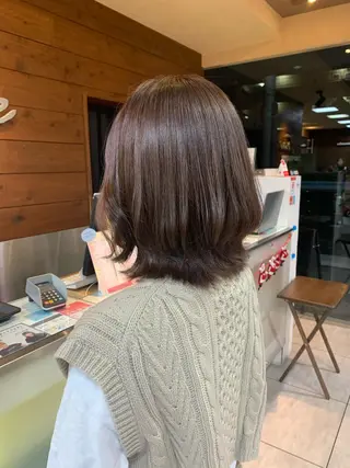 ショート レイヤー/艶髪カラー 森本くるみのヘアスタイル