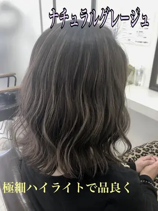 ミディアム カラー 【eimee】 店長✂️TAKUMAのヘアスタイル