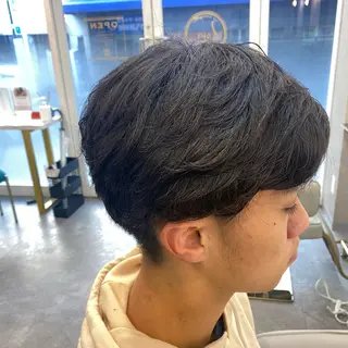 パーマ メンズ ラゾアミスタ🕊 さとう ななほのネイルデザイン