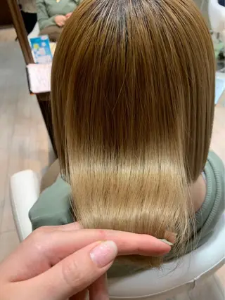 ミディアム 木野田 萌のヘアスタイル
