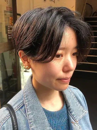 カラー ボブ/艶カラー ✨SUKURI 玉造のヘアスタイル