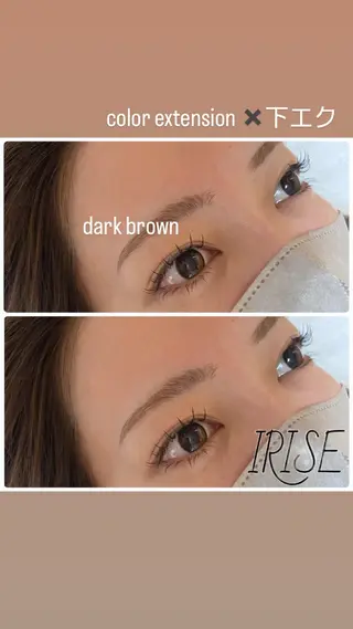 マツエク・マツパ salon de iriseのマツエク・マツパデザイン