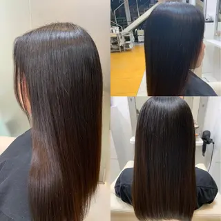 ロング 柳川 玲也のヘアスタイル