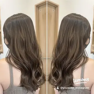 セミロング 【shower】 yousuke代表のヘアスタイル