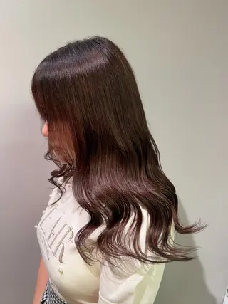 カラー 【soLo】吉田 るい/モデル募集のヘアスタイル