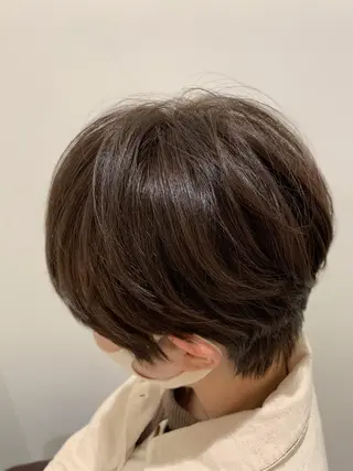 ショート カラー 中村 研介のヘアスタイル