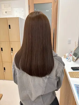 ロング カラー 暖色カラー⭐︎ fuminaのヘアスタイル