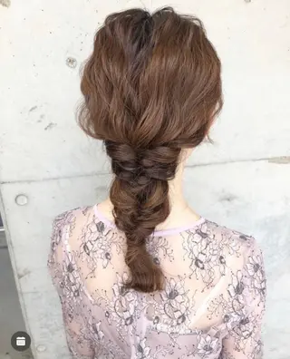 ロング カラー パーマ ヘアアレンジ メンズ キッズ kotona 🤍miuraのヘアスタイル