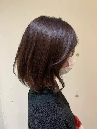 ミディアム 💖クボ モモ💖のヘアスタイル