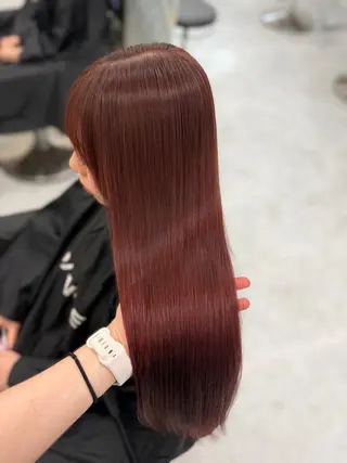 ロング カラー ヘアアレンジ 透明感カラー🎀艶髪 Anju/渋谷🎀のヘアスタイル