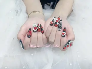 ネイル MoMoA Nail ネイル長さ出し専門店のネイルデザイン