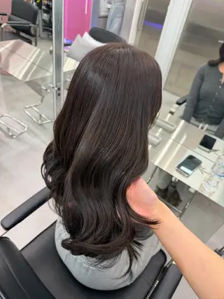 ミディアム miha HARVEYのヘアスタイル