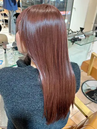 ロング ✨縮毛矯正✨ 知念あたるのヘアスタイル