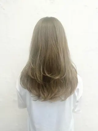 ロング カラー 縮毛矯正✨ストカール ✨髪質改善✨山下のヘアスタイル