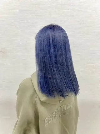 ロング カラー ゲーマー美容師 KENTOのヘアスタイル