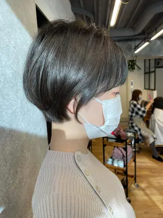 ショート SNS撮影用 髪質改善モデル募集のヘアスタイル