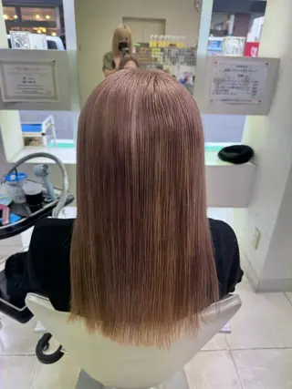 ロング タカハシ リナのヘアスタイル