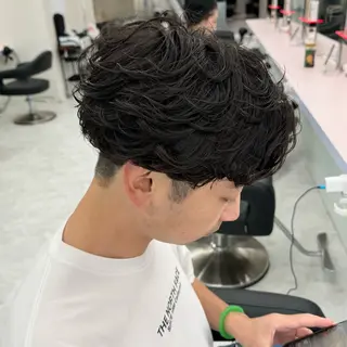 ショート パーマ メンズ 🔥札幌No.1🥇 パーマ特化美容師🔥のヘアスタイル