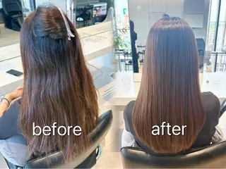 ロング 縮毛矯正/髪質改善/ HARUのヘアスタイル