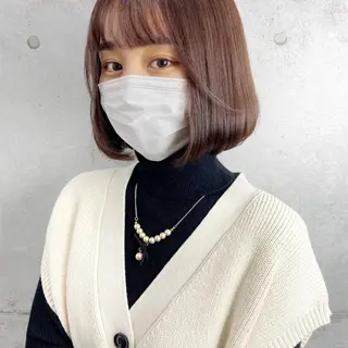 ショート カラー ヘアアレンジ Trip大名 AZUのヘアスタイル