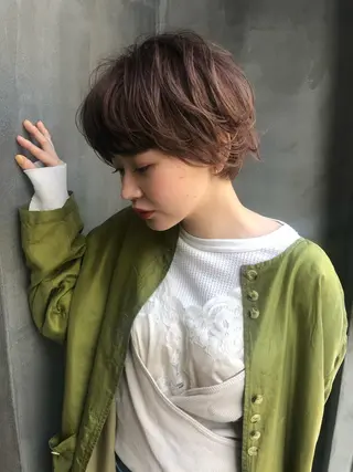 ショート 七尾 彰観のヘアスタイル