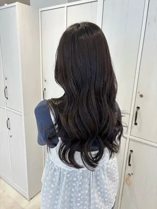 ロング カラー 🌟当日予約OK🌟 西野楓加のヘアスタイル