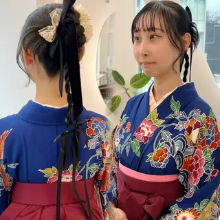 ヘアアレンジ 🤍髪質改善/酸熱× 艶カラー🤍🫧リサのヘアスタイル