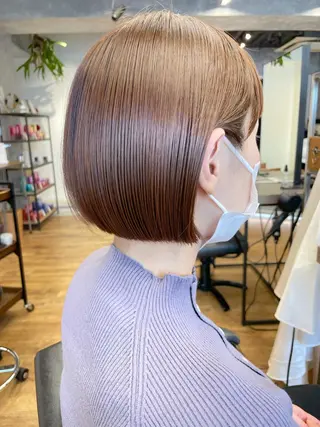 ショート SNS撮影用 髪質改善モデル募集のヘアスタイル