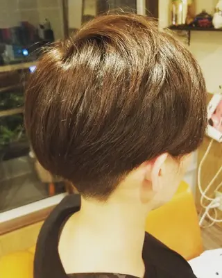 ショート spa hair ark 富井直美のヘアスタイル