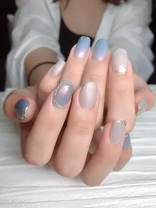 ショート ネイル 🦋Kiyomi. 🦋のネイルデザイン