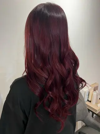 ロング カラー 明 (めい)のヘアスタイル