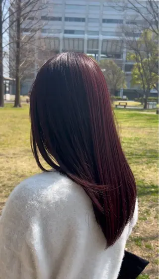 セミロング カラー miyuu🐈⬛ レイヤー/韓国風ヘアのその他イメージ