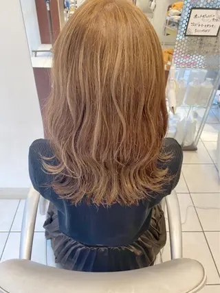 カラー 🫧富田 苑実🫧のヘアスタイル