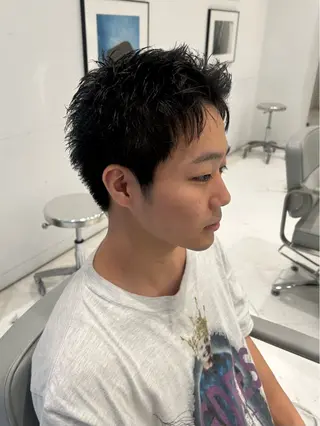 ショート メンズ 大長 広菜のヘアスタイル