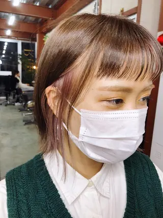 ショート 高梨 里穂のヘアスタイル