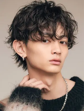 パーマ メンズ メンズ特化🔥 仙台/富沢/管野一稀のヘアスタイル