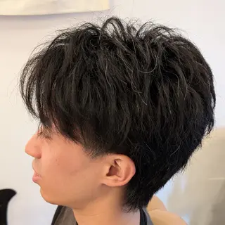 メンズ ミディアム 今井 杏星 【フェー ド/パーマ/カラー】のヘアスタイル