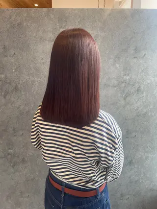 セミロング カラー yui 𓂃🎀のヘアスタイル
