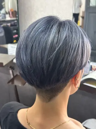 ショート エンゼルス美容室斉間 圭司のヘアスタイル