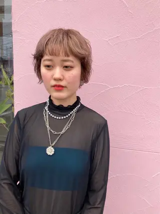ショート カラー 🔆韓国 norika🔆のヘアスタイル