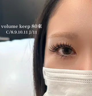 マツエク・マツパ proof arisaのマツエク・マツパデザイン