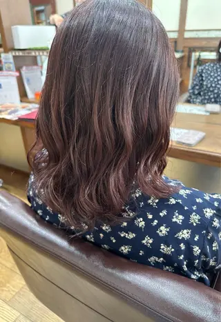 ミディアム 門脇 絹華のヘアスタイル