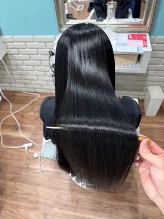 ロング カラー Rely リリーのヘアスタイル