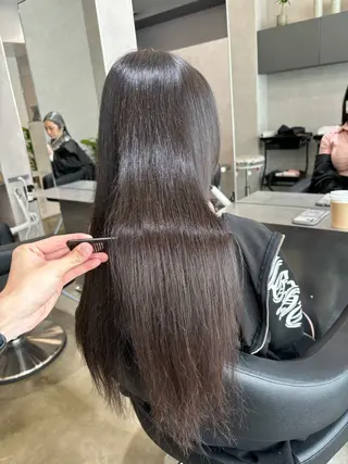 ロング 暗色カラー/レイヤー 🩶KAITOのヘアスタイル