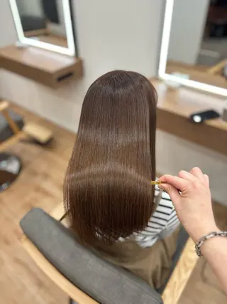 セミロング little 小濱彰太のヘアスタイル