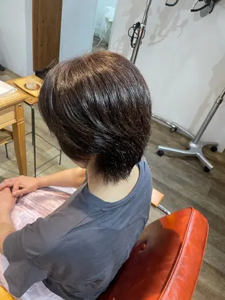 ショート 梅地 湊太/カラーモデルのヘアスタイル