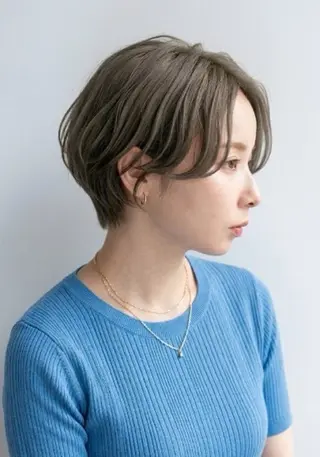 ショート カラー ヘアアレンジ WE  BE PARSLEY3のヘアスタイル