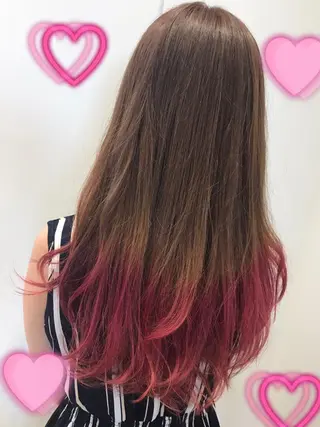 カラー 新宿駅近♡個室 ♡関口三都季🌜のヘアスタイル