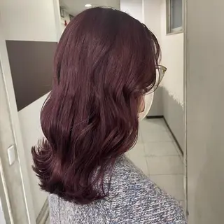 ミディアム カラー 吉村 夏椰のヘアスタイル