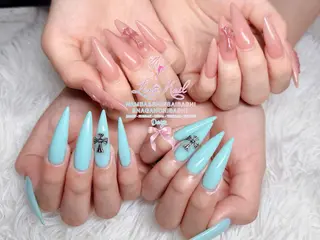 セミロング Linanail Nambaのネイルデザイン